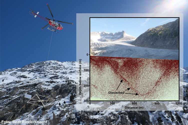 Enlarged view: Illgraben catchment in Switzerland's Canton Valais.